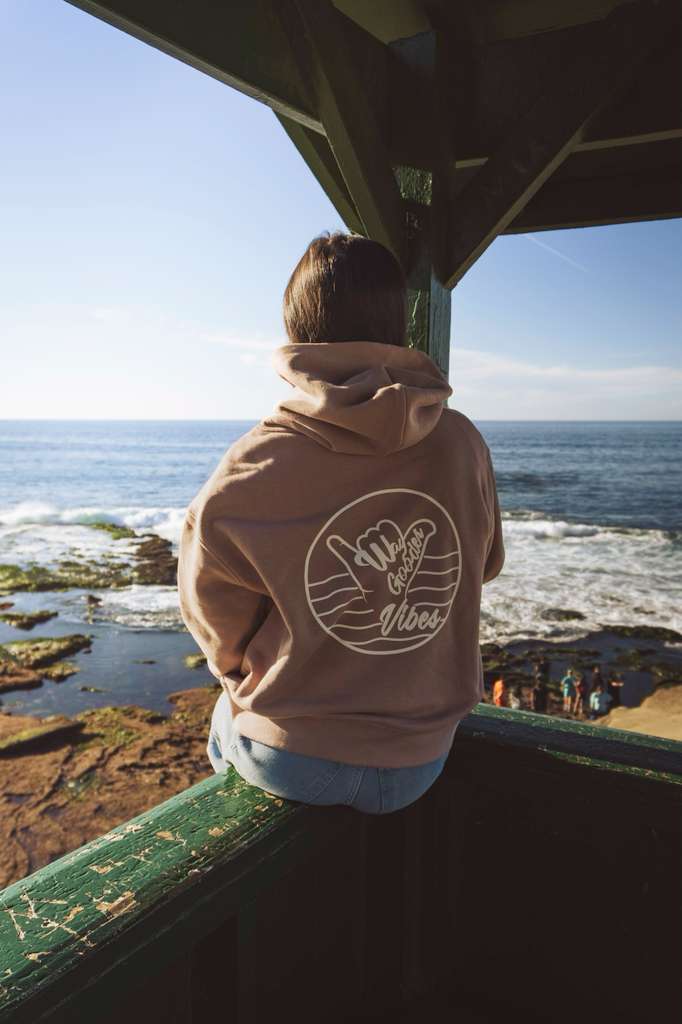 Women's Gooder Hoodie – Hazy Pink | Way Gooder Vibes