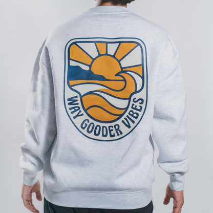 Way Gooder Vibes “Golden Horizon” Crewneck