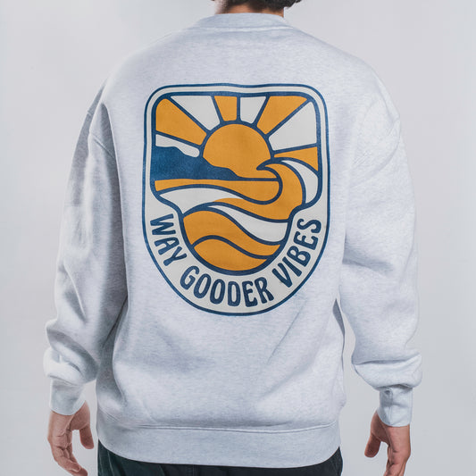 Way Gooder Vibes “Golden Horizon” Crewneck
