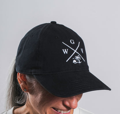 Script Snapback + Coastal Dad Hat