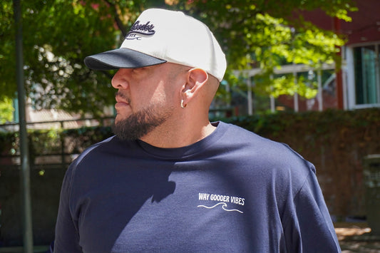 Script Snapback + Shaka Trucker