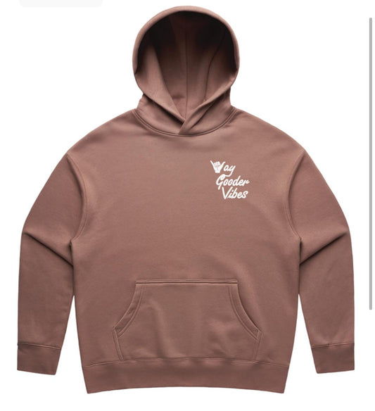 Women's Gooder Hoodie – Hazy Pink | Way Gooder Vibes