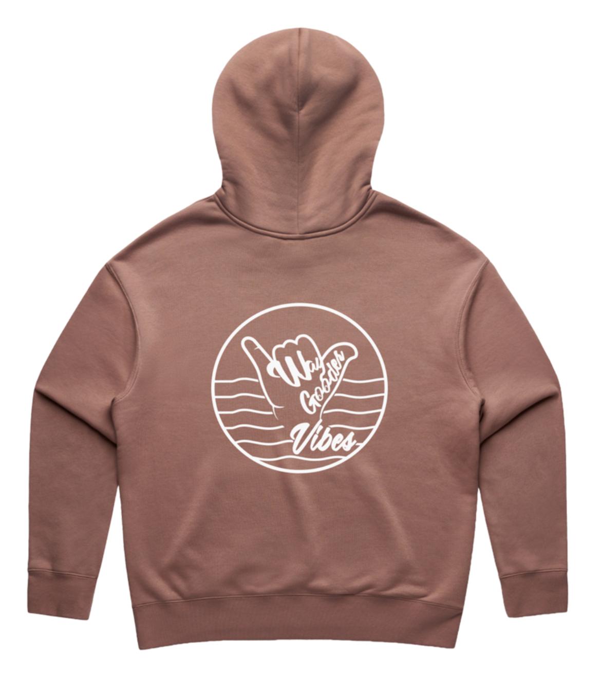 Women's Gooder Hoodie – Hazy Pink | Way Gooder Vibes