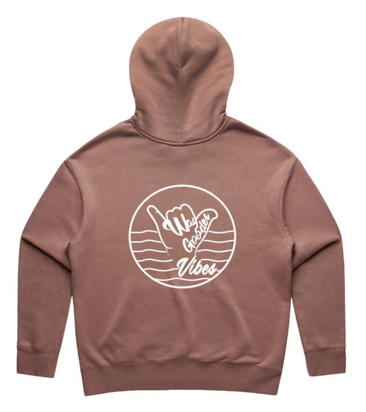 Women's Gooder Hoodie – Hazy Pink | Way Gooder Vibes