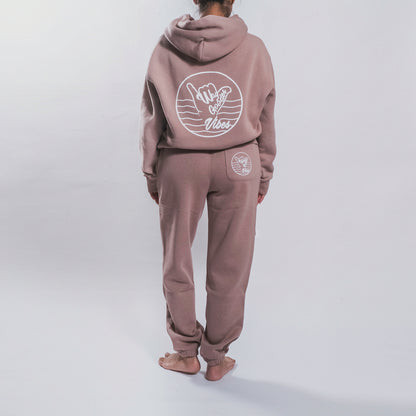 Women's Gooder Track Pants – Hazy Pink